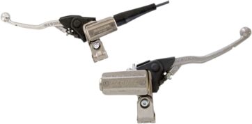 167 HYMEC OFFROAD CLUTCH MASTER CYLINDER 9.5MM PISTON OIL BLACK/SILVER - Bild 2