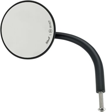 MIRROR LG ROUND HD BK