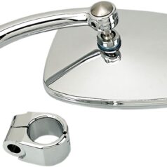 MIRROR T-DROP W/MNT 7/8C