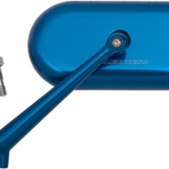 MIRROR OVAL BLUE