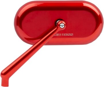 MIRROR OVAL RED