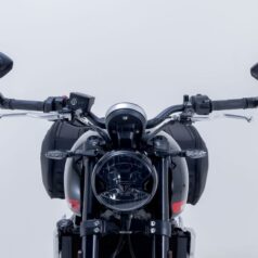 BAR END MIRROR - Triumph Trident 660,Street Triple R  Twin 900 ,Scrambler 1200 X (par)
