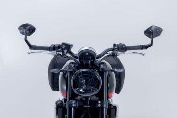 BAR END MIRROR - Triumph Trident 660,Street Triple R  Twin 900 ,Scrambler 1200 X (par)