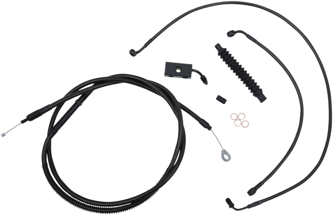 KIT broms/koppling Svart För 12"-14" HD Softail 2018+ med ABS