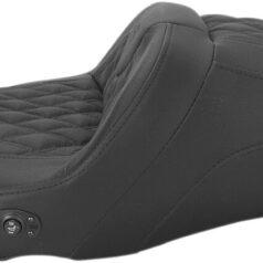 2-UP HEATED SEAT ROAD SOFA LS HEATED FRONT|REAR LEATHER|SADDLEGEL™ BLACK