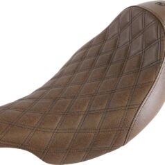 SOLO SEAT RENEGADE™ LS FRONT VINYL|SADDLEGEL™ PLAIN BROWN