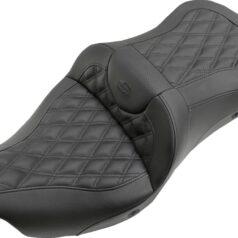 2-UP HEATED SEAT ROAD SOFA LS HEATED FRONT|REAR LEATHER|SADDLEGEL™ BLACK