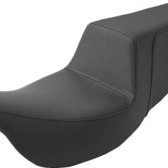 2-UP SEAT STEP UP GRIPPER FRONT|REAR SADDLEHYDE™|SADDLEGEL™ PLAIN BLACK