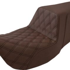 2-UP SEAT STEP UP LS FRONT|REAR SADDLEHYDE™|SADDLEGEL™ BROWN