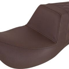 2-UP SEAT STEP UP LS FRONT|REAR SADDLEHYDE™|SADDLEGEL™ BROWN