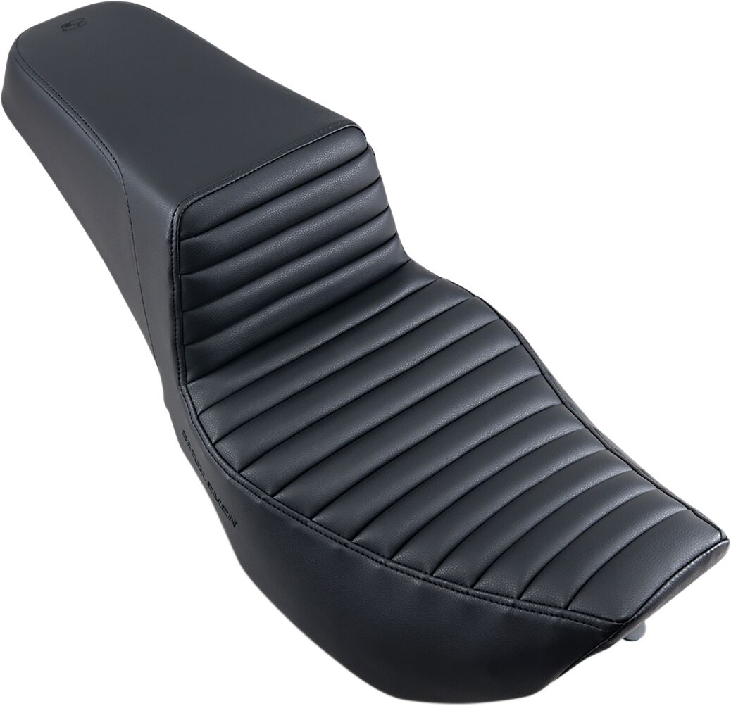 SEAT STEP UP TUCK & ROLL PLEATED BLACK
