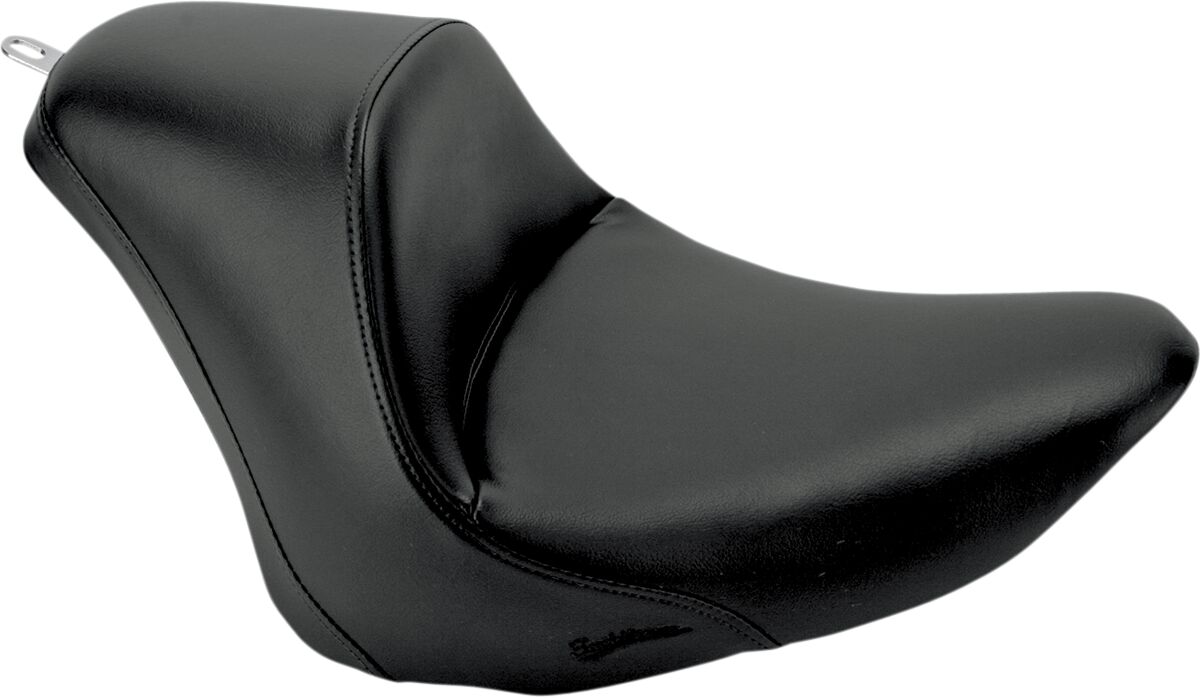 SOLO SEAT HEELS DOWN FRONT SADDLEGEL™ PLAIN BLACK