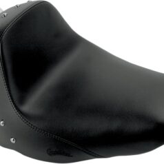SOLO SEAT HEELS DOWN FRONT SADDLEGEL™ STUDDED BLACK|NATURAL