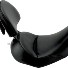 SOLO SEAT HEELS DOWN FRONT SADDLEGEL™ PLAIN BLACK
