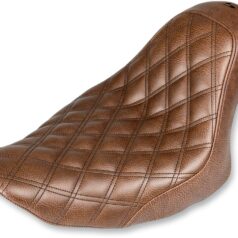 SOLO SEAT RENEGADE™ LS FRONT VINYL|SADDLEGEL™ PLAIN BROWN