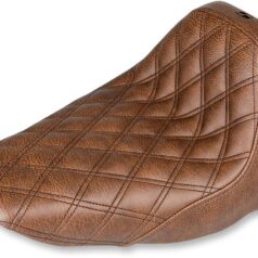 SOLO SEAT RENEGADE™ LS FRONT VINYL|SADDLEGEL™ PLAIN BROWN