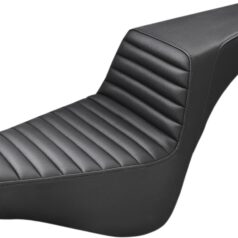 SEAT STEP UP TUCK & ROLL PLEATED BLACK