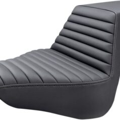 SEAT STEP UP TUCK & ROLL PLEATED BLACK