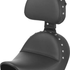 SOLO SEAT HEELS DOWN FRONT SADDLEHYDE™|SADDLEGEL™ STUDDED BLACK|NATURAL