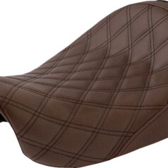 SOLO SEAT RENEGADE™ LS FRONT VINYL|SADDLEGEL™ PLAIN BROWN