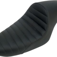 SEAT AMERICANO CLASSIC PLEATED COVER BLACK HARLEY DAVIDSON