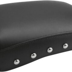 SOLO PILLION PAD RENEGADE™ SPORT REAR VINYL STUDDED BLACK|NATURAL