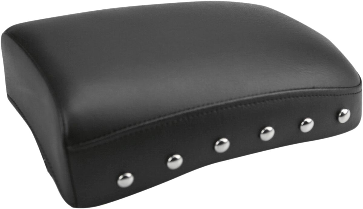 SOLO PILLION PAD RENEGADE™ SPORT REAR VINYL STUDDED BLACK|NATURAL