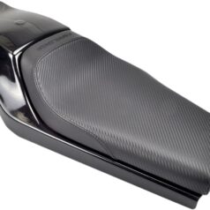 SOLO SEAT TRACKER FRONT FIBERGLASS BLACK