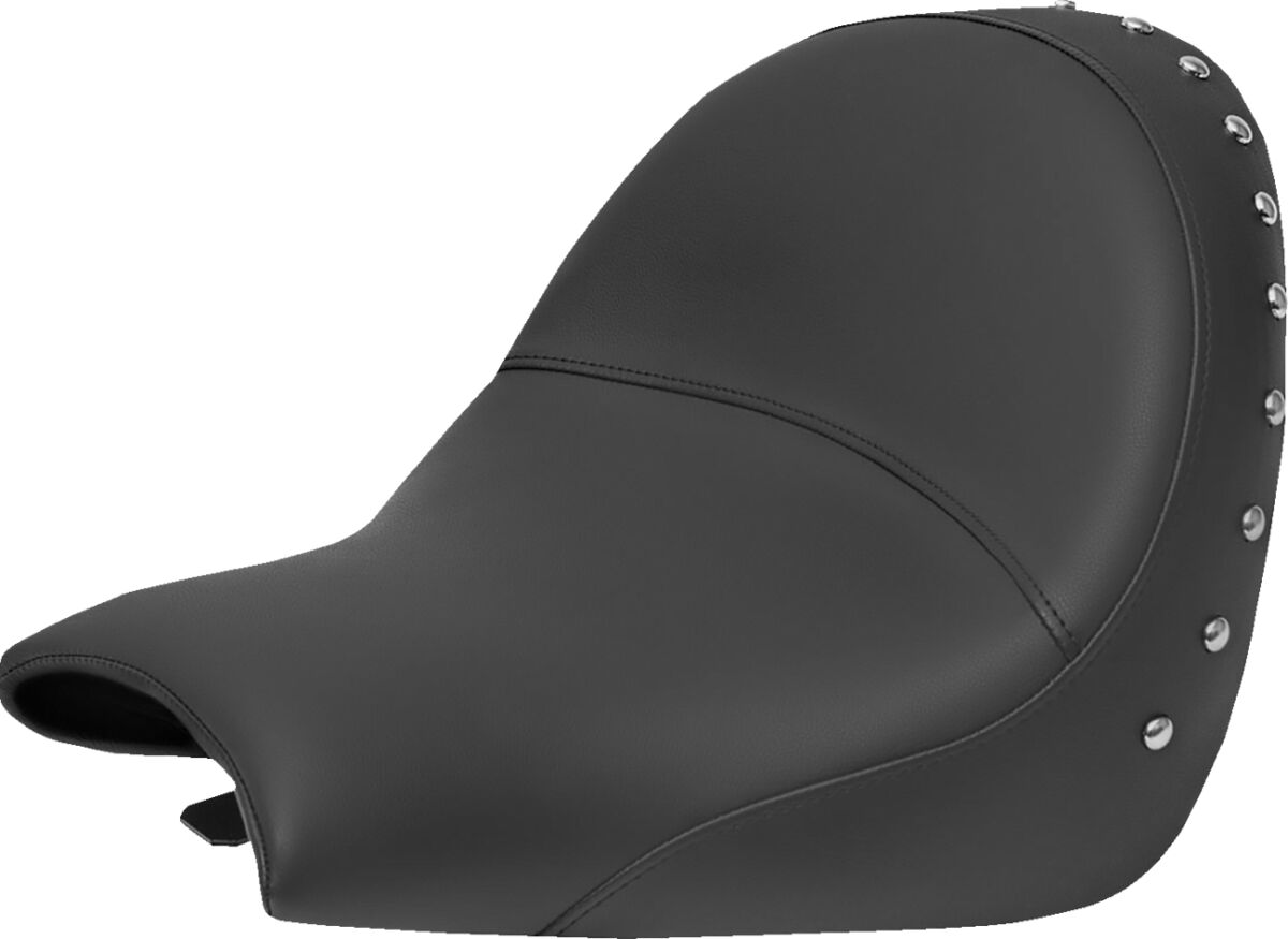 SOLO SEAT RENEGADE™ FRONT SADDLEHYDE™|SADDLEGEL™ STUDDED BLACK|NATURAL