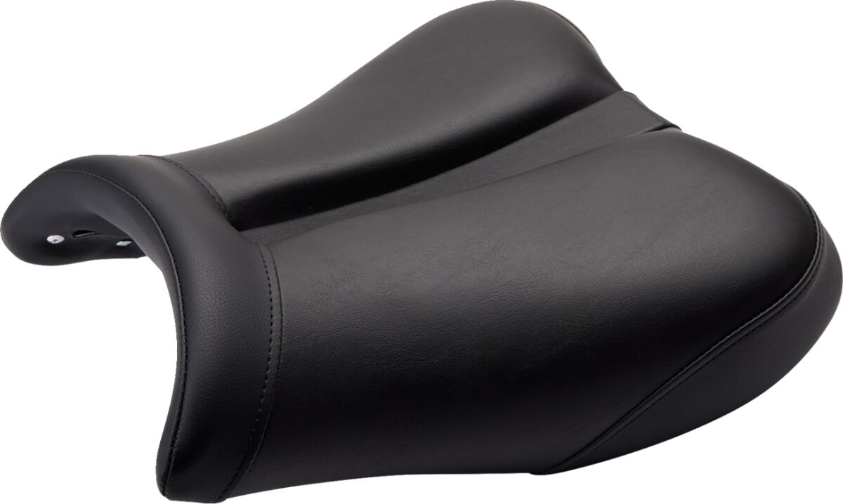 SOLO SEAT GEL-CHANNEL - SPORT FRONT SADDLESUEDE BLACK|BLACK