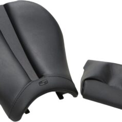 SOLO SEAT GEL-CHANNEL - SPORT FRONT SADDLESUEDE PLAIN BLACK|BLACK