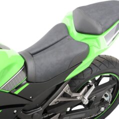 SOLO SEAT GEL-CHANNEL - SPORT FRONT SADDLESUEDE BLACK|BLACK
