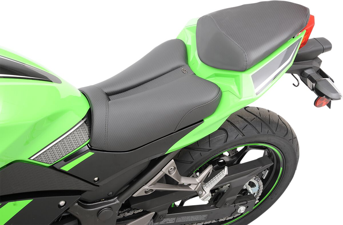 SOLO SEAT GEL-CHANNEL - TRACK CF FRONT SADDLEHYDE™|SADDLEGEL™ PLAIN CARBON LOOK