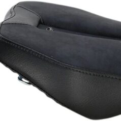 SOLO SEAT GEL-CHANNEL - SPORT FRONT SADDLESUEDE BLACK|BLACK