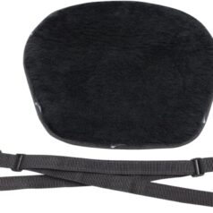 PLAIN|FLEECE SEAT PAD COMFORT PAD XXL UNIVERSAL FLEECE|SADDLEGEL™ BLACK