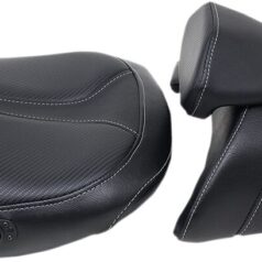 2-UP|2PC HEATED SEAT ADVENTURE TOUR LOW HEATED FRONT|REAR SADDLEHYDE™|SADDLEGEL™ CARBON LOOK