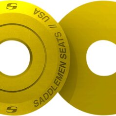 SEAT FENDER WASHER YELLOW