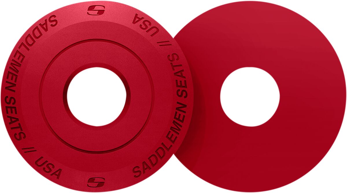 SEAT FENDER WASHER RED