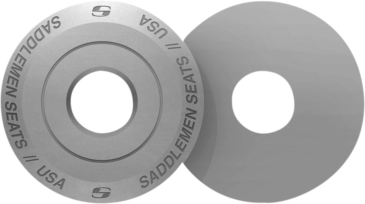 SEAT FENDER WASHER SILVER