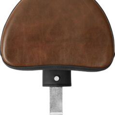 LARIAT OPTIONAL DRIVER BACKREST LEATHER DISTRESSED BROWN HARLEY DAVIDSON