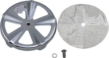 AIR CLEANER COVER FOR VO2 NAKED SKULLCAP CROWN CHROME