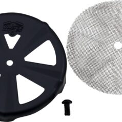 AIR CLEANER COVER FOR VO2 NAKED SKULLCAP CROWN BLACK