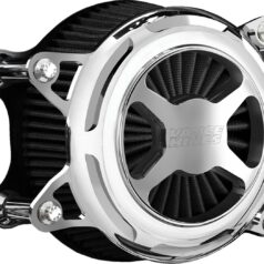 Air Cleaner VO2 "X" Chrome E-FL
