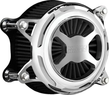 Air Cleaner VO2 "X" Chrome E-FL