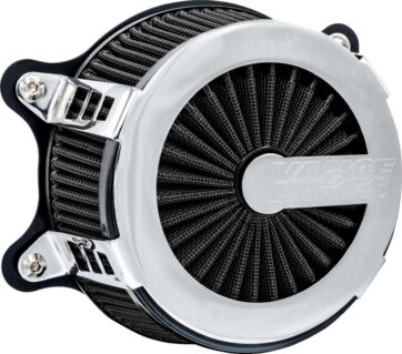 VO2 Cage Fighter Air Intake Kit - Chrome Till Harley  Touring 23+(även Cvo)