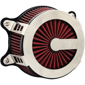 VO2 Cage Fighter Air Intake Kit - Borstat stål Till Harley  Touring 23+(även Cvo)