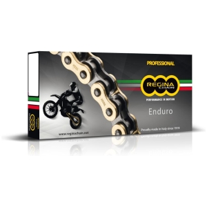 520/135 ZRE 135 RIVET LINK 520 Z-RING PERFORMANCE REPLACEMENT DRIVE CHAIN / GOLD|BLACK / STEEL