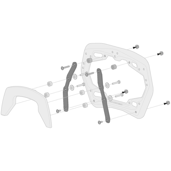 ADAPTER KIT PRO SIDE CARRIER BLACK - Bild 3
