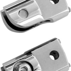 ACCUTRONIX PEG MOUNTS REAR FOLDING CHROME