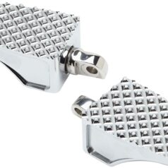 Billet County Footpegs - New Clevis - Chrome Softail 2018+
